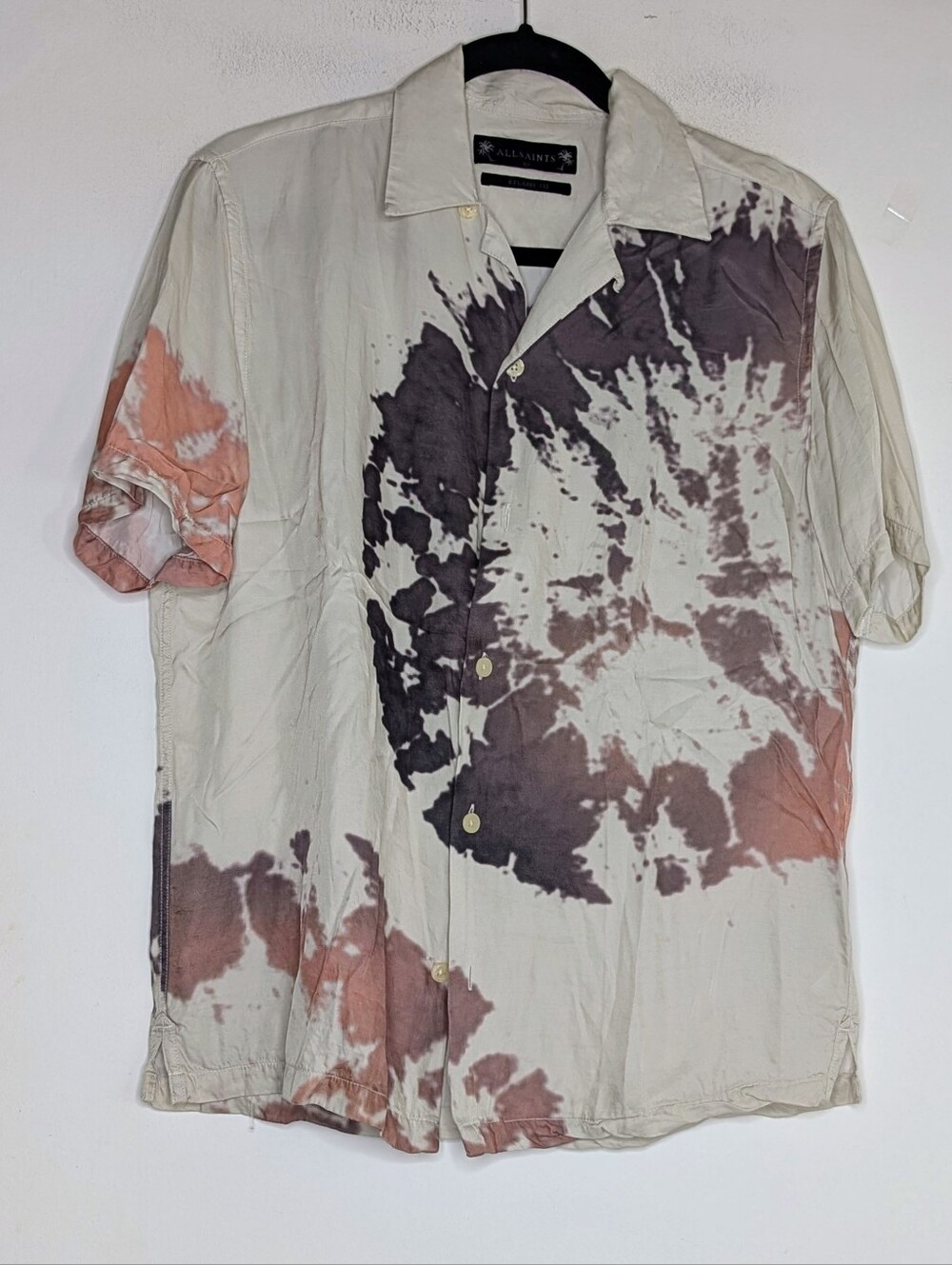 All Saints • Silver Lake button down shirt men's size XS
